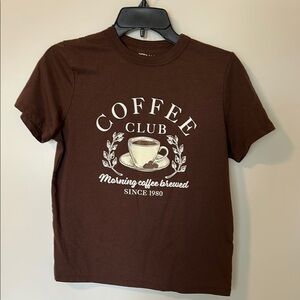 Modern Lux Brown Graphic Tee